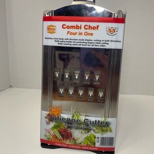 Borner Combi Chef Four-In-One Grater, New